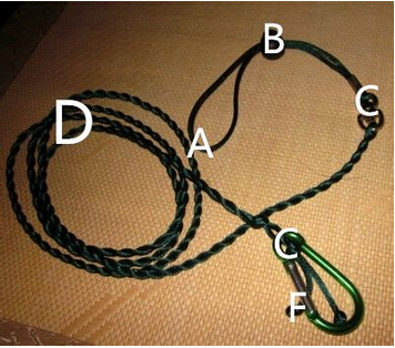 松鼠牵引绳怎么编 简单好上手美美哒