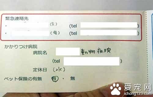 日本网友提倡大家随身携带宠物卡