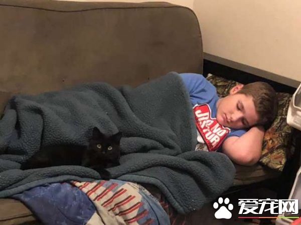 难忘的圣诞礼物! 爱猫男孩收到妈妈准备的惊喜