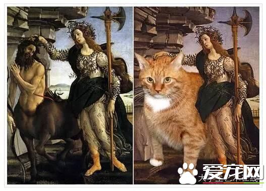 当宠物猫乱入名画