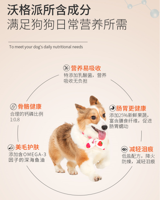 狗狗没食欲怎么办？沃格派湿粮——来点不一样的