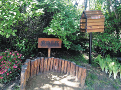 小区宠物厕所的搭建给狗狗提供了很大的便利